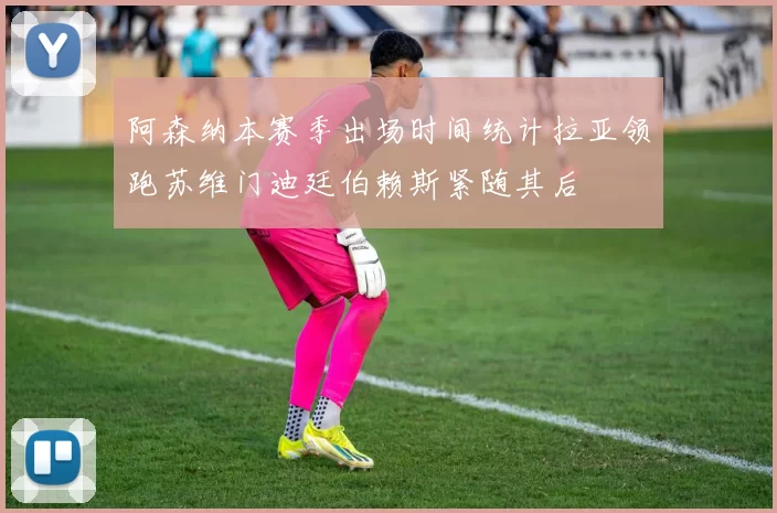 阿森纳本赛季出场时间统计拉亚领跑苏维门迪廷伯赖斯紧随其后