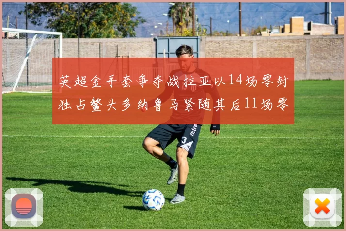 英超金手套争夺战拉亚以14场零封独占鳌头多纳鲁马紧随其后11场零封